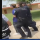 Police are shown arresting and escorting the 17-year-old student off of campus, all because he refused to take off a bandanna